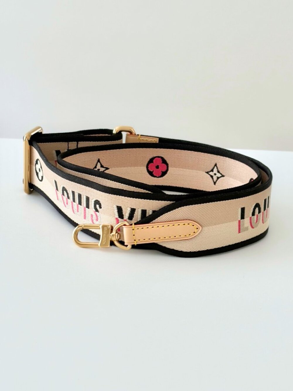 NEW Louis Vuitton Bandoulière Strap - LV Jacquard Crossbody Shoulder Strap